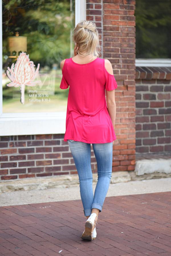 Fine Day Top ~ Hot Pink - Image 7