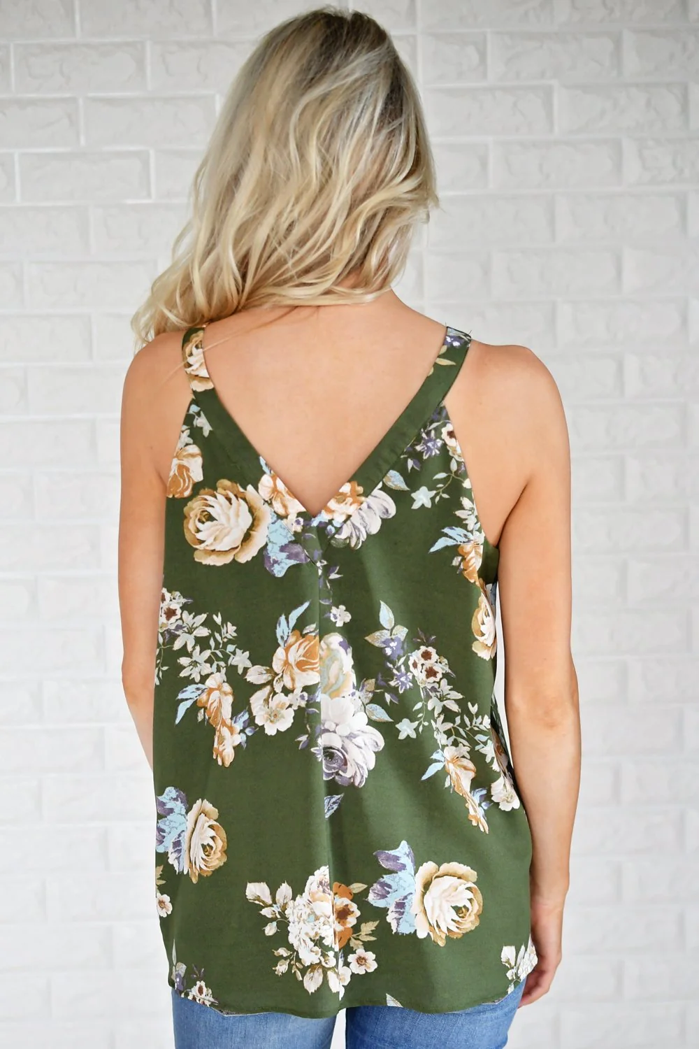 Flirting in Floral Tank Top - Image 5