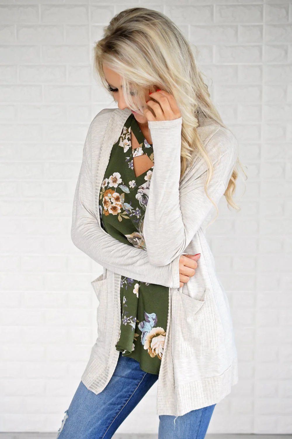 Flirting in Floral Tank Top - Image 6