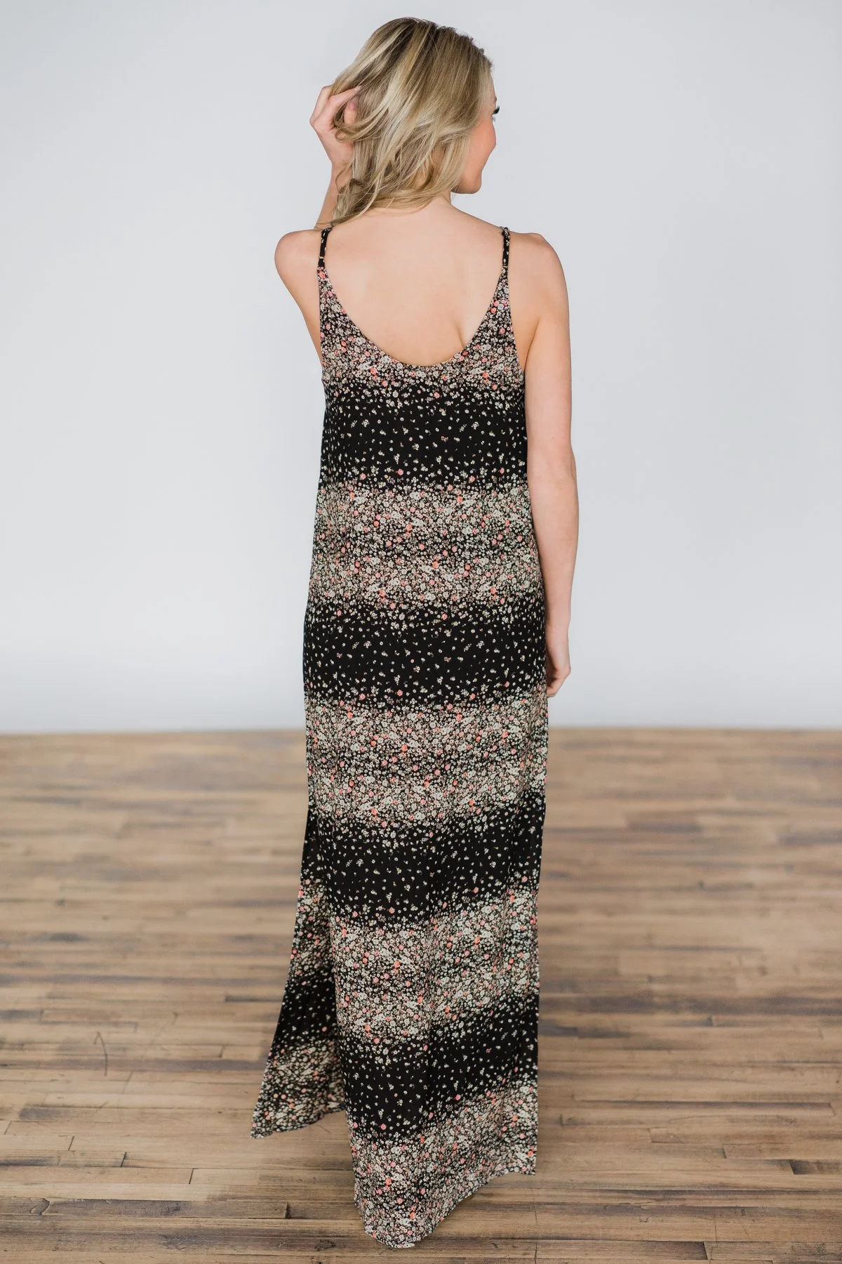 Floral Galaxy Maxi Dress - Image 5