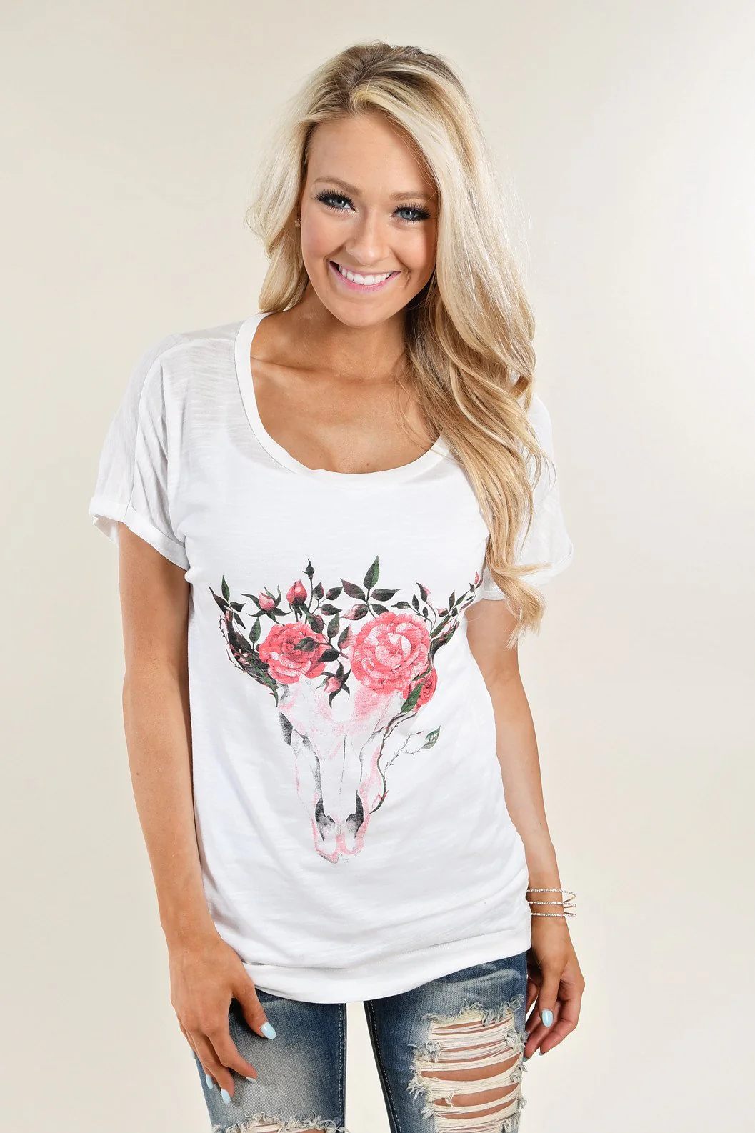 Floral Skull Top - Image 5