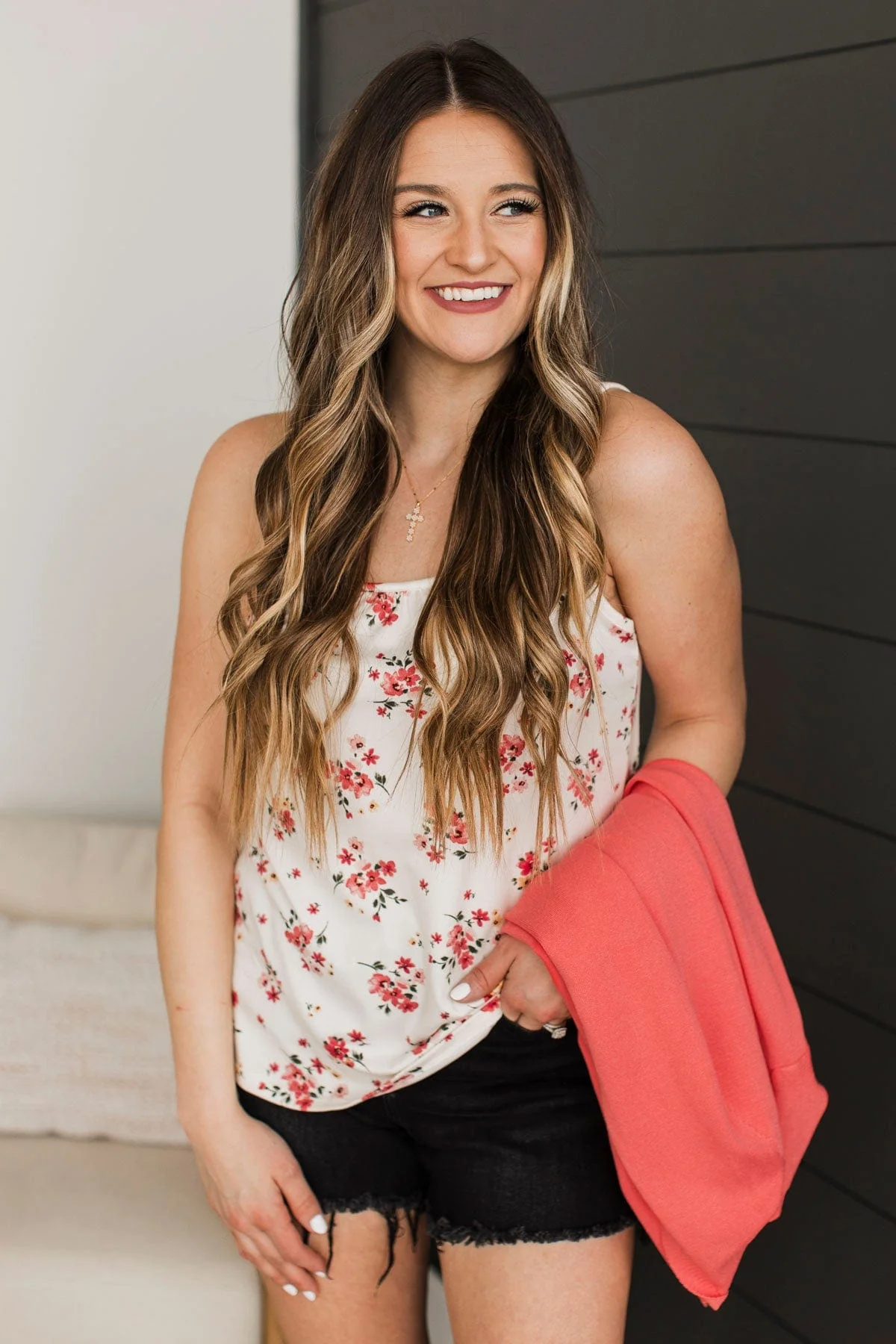 Flourishing Dreams Knit Tank Top- Ivory - Image 4