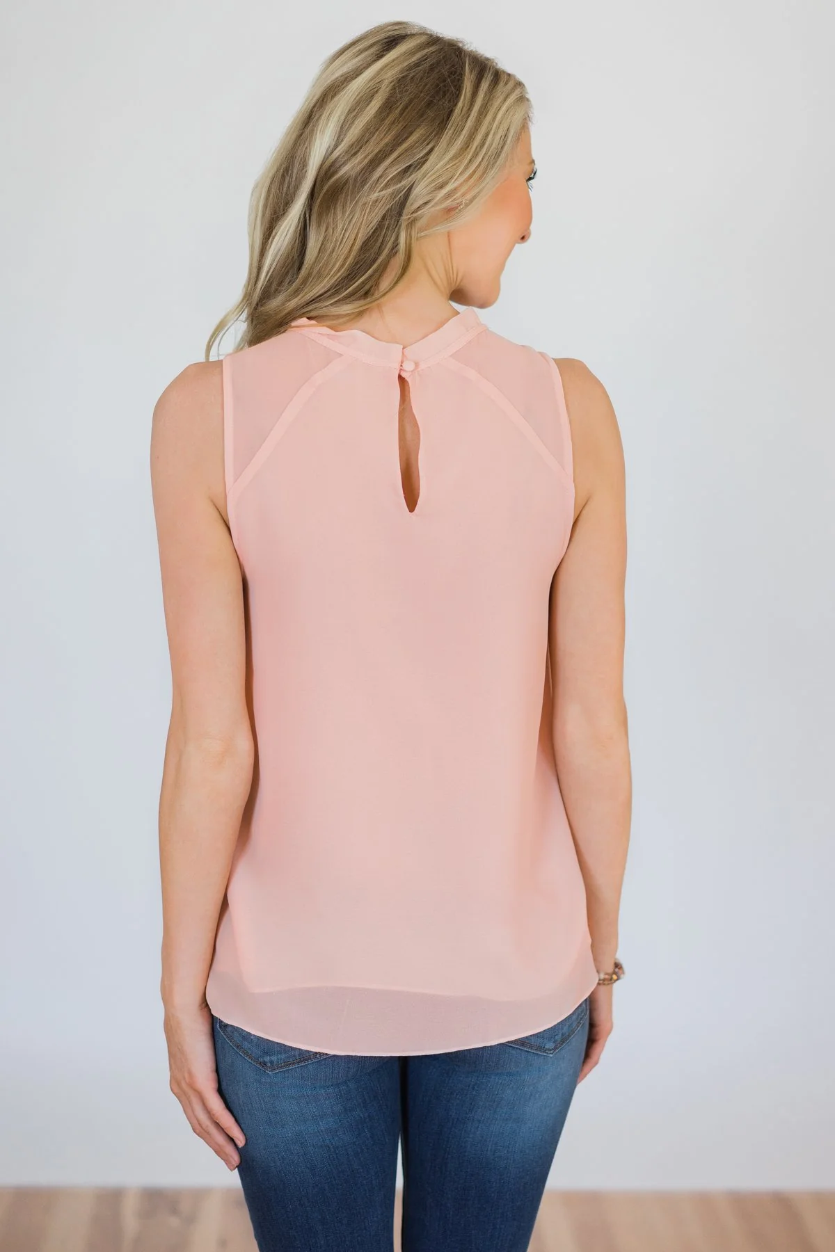 Follow Me Tank Top- Light Pink - Image 10