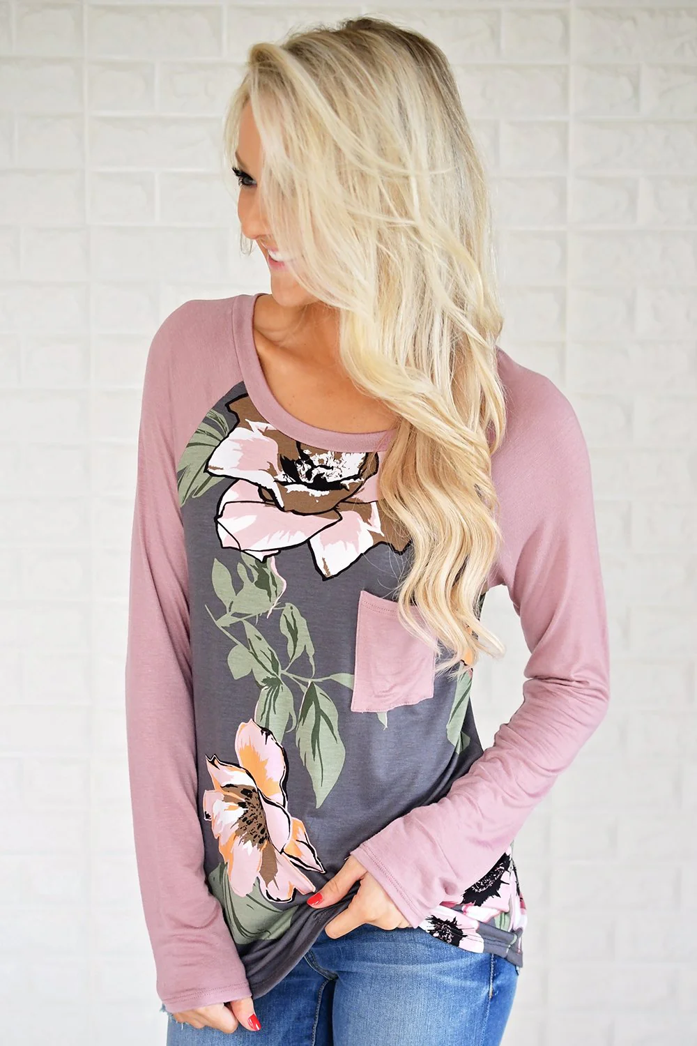 Forever in Floral Pocket Top - Image 7