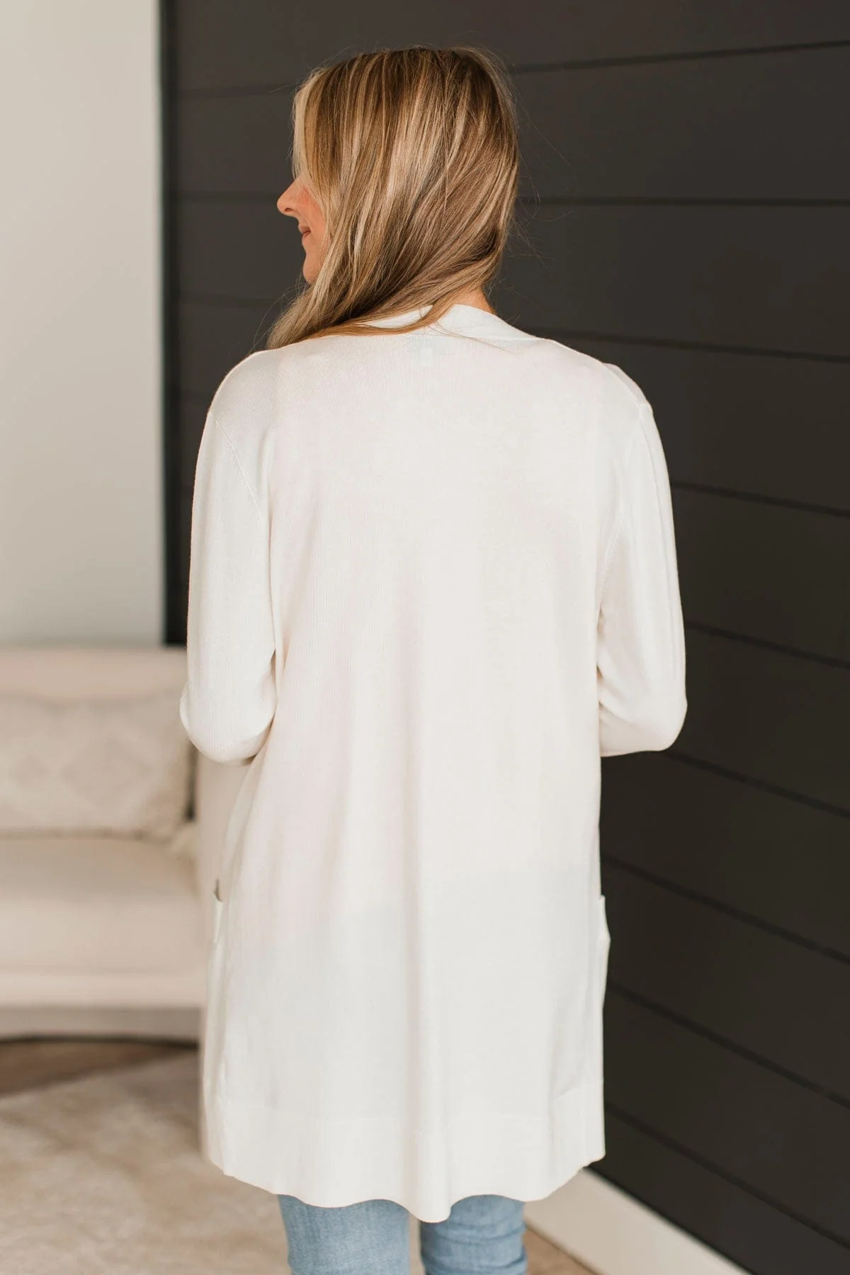 Full Of Laughter Knit Cardigan- Ivory - Image 7
