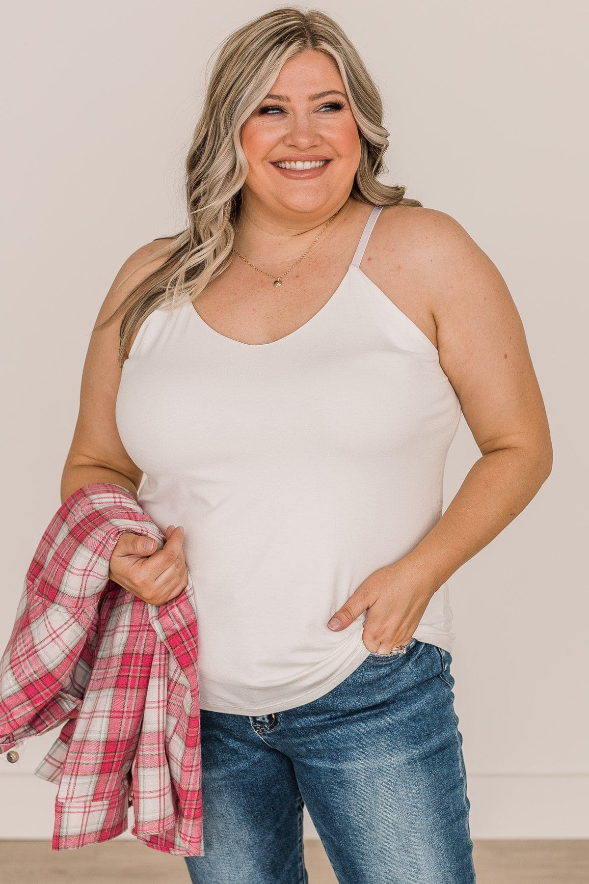 Full Of Spirit Tank Top- Ivory - Image 2