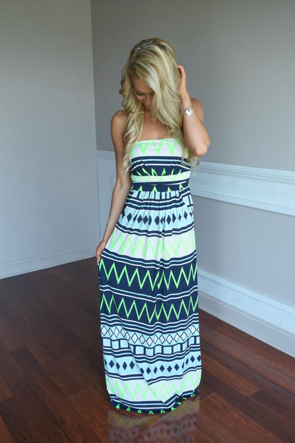 Garden Romance Dress ~ Lime - Image 4