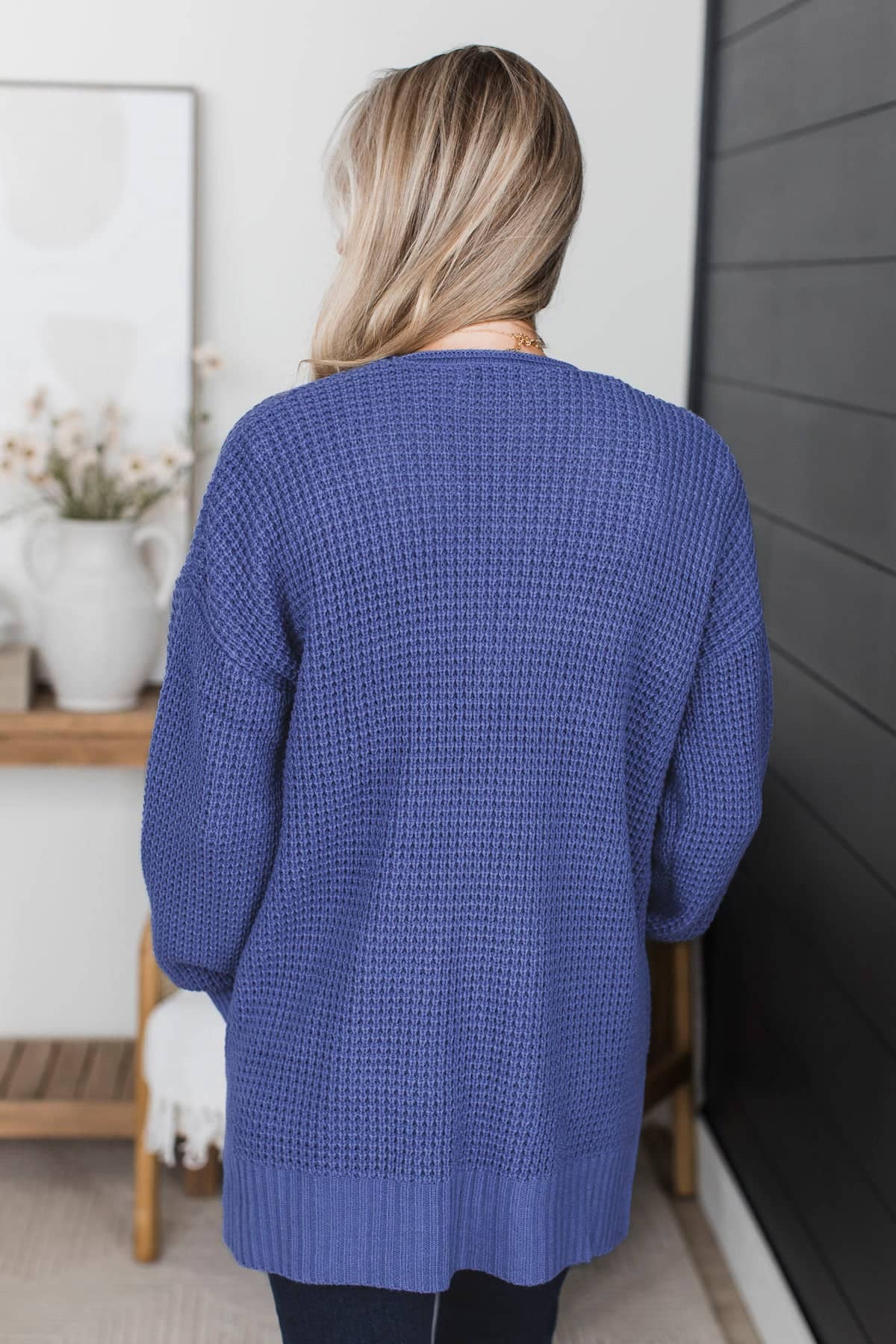 Gives Me Feelings Knit Cardigan- Marlin - Image 6