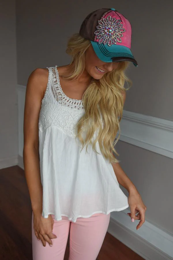 Glam Pink & Brown Baseball Cap - Image 3