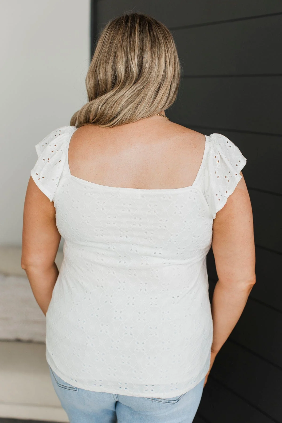 Go With Grace Tank Top- Ivory - Image 8
