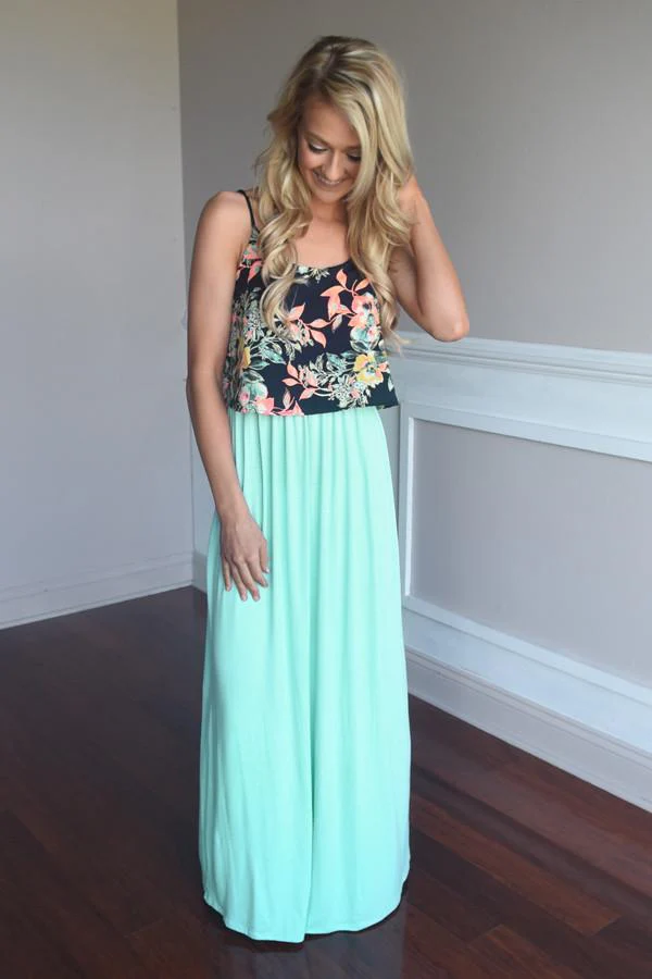 Graceful in Mint Maxi - Image 2