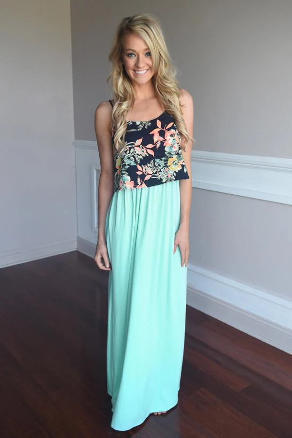 Graceful in Mint Maxi - Image 3