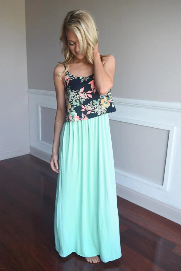 Graceful in Mint Maxi - Image 4