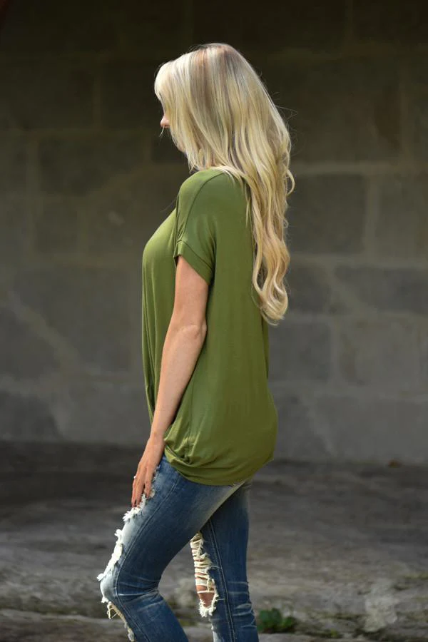 Green Knot Top - Image 5