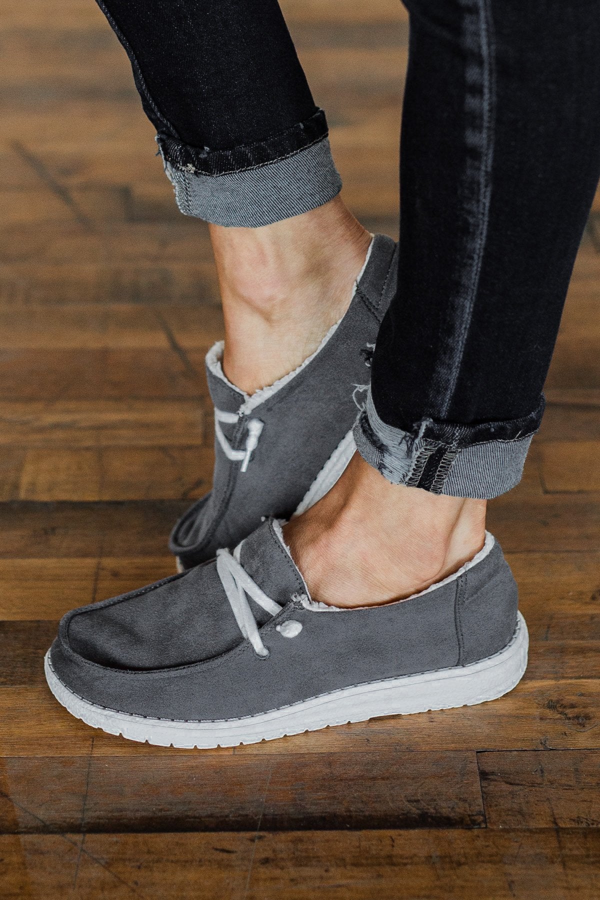 Gypsy Jazz Harley Sneakers- Grey - Image 2