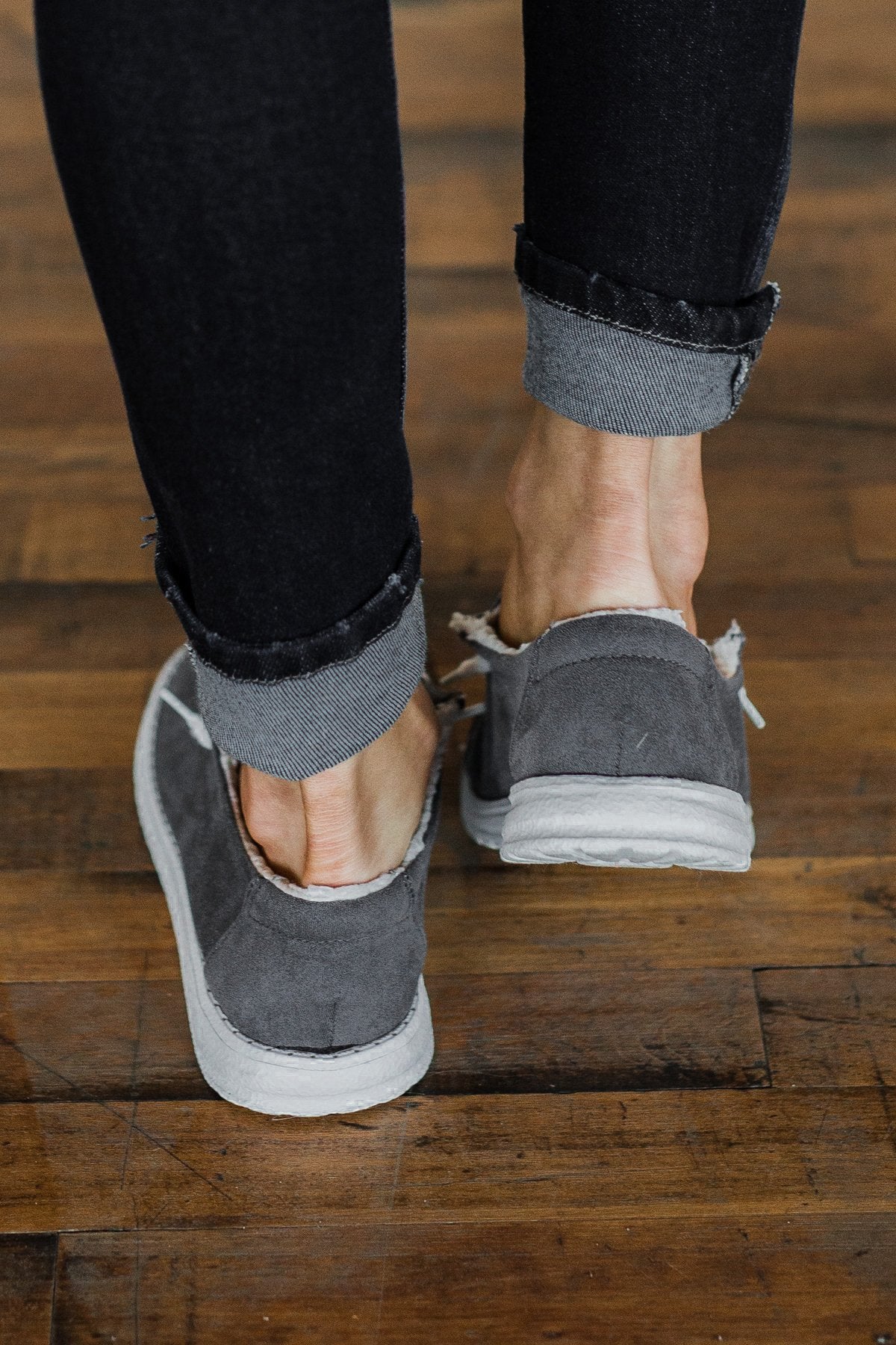 Gypsy Jazz Harley Sneakers- Grey - Image 3