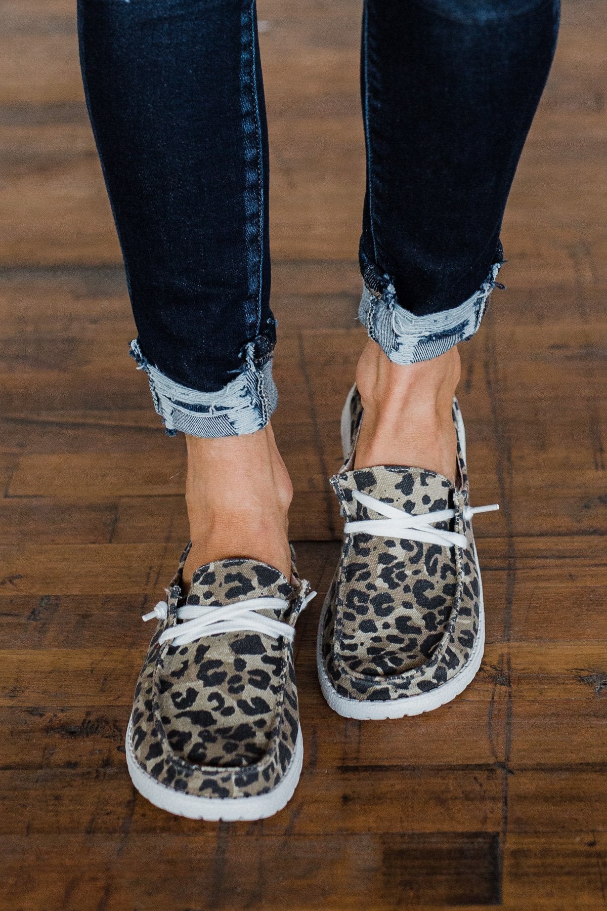 Gypsy Jazz Holly Sneakers- Leopard - Image 2
