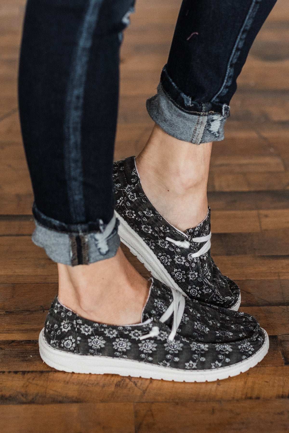 Gypsy Jazz Hooray Sneakers- Black - Image 2