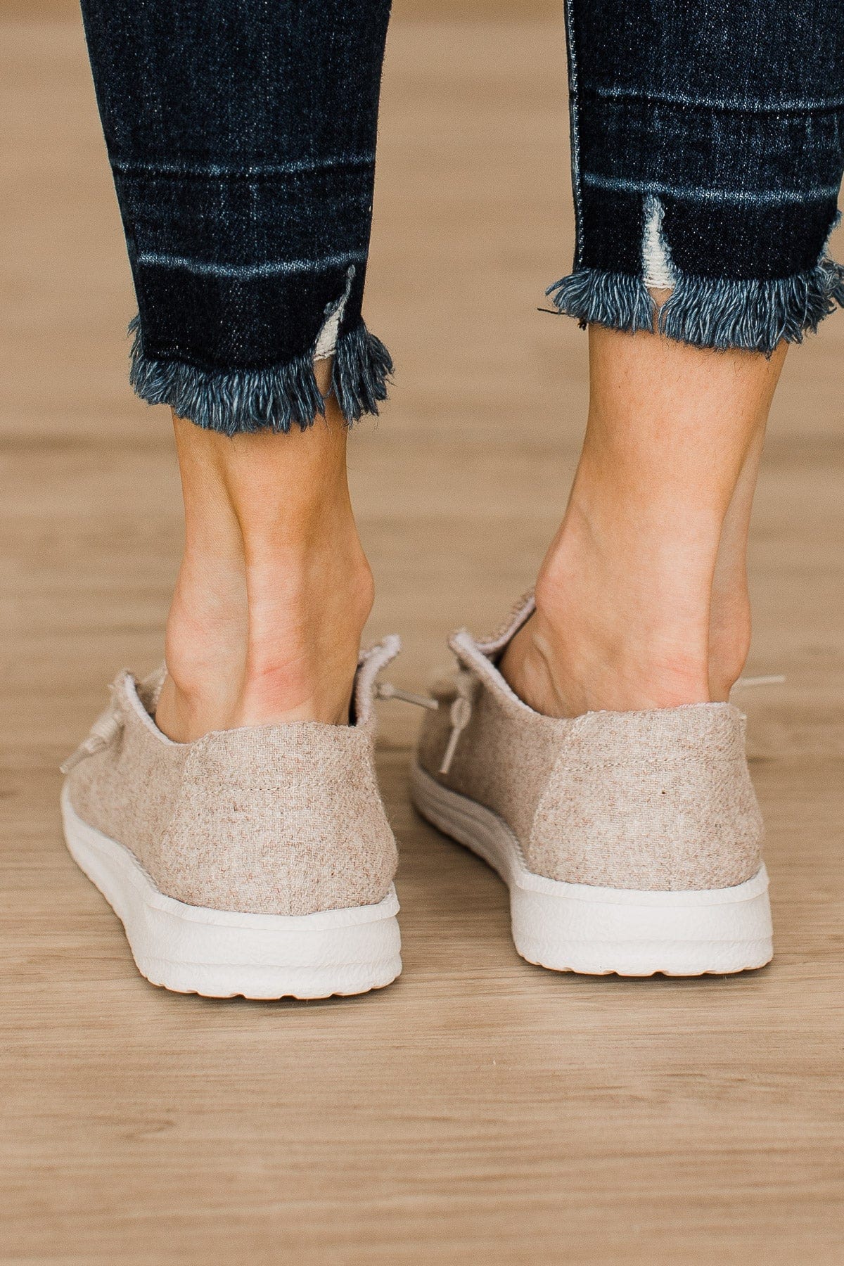 Gypsy Jazz Janice Sneakers- Beige - Image 6