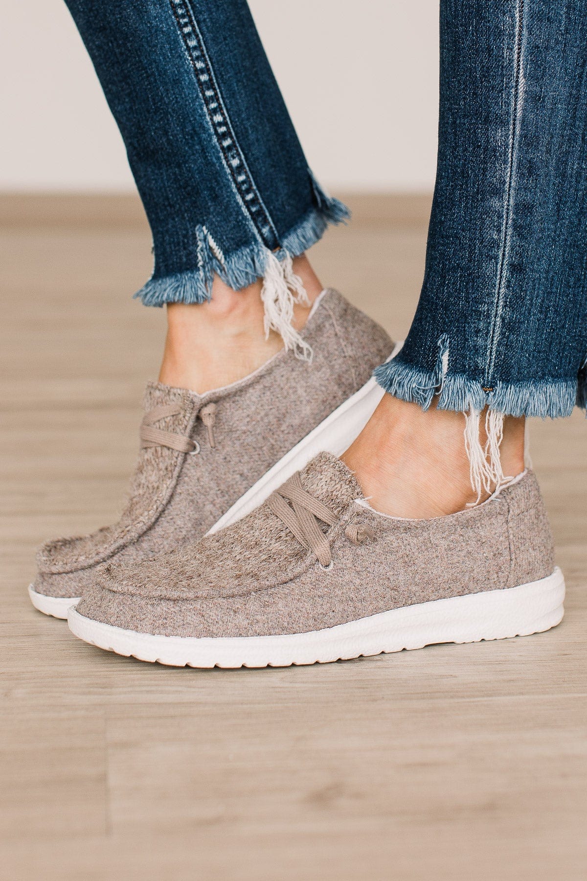 Gypsy Jazz Janice Sneakers- Taupe - Image 2