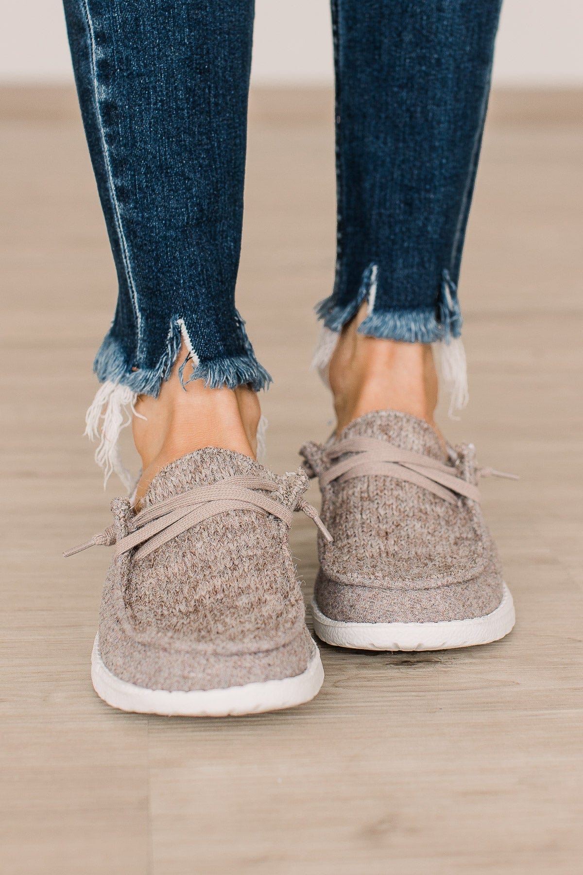 Gypsy Jazz Janice Sneakers- Taupe - Image 4