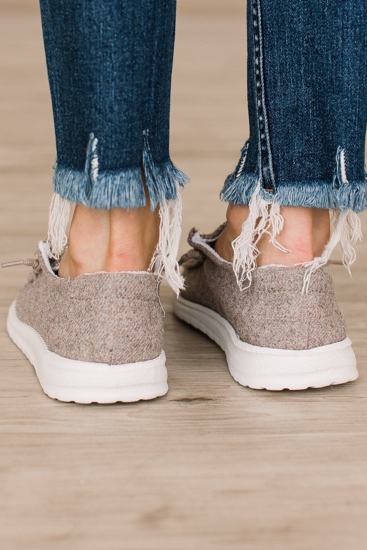 Gypsy Jazz Janice Sneakers- Taupe - Image 5