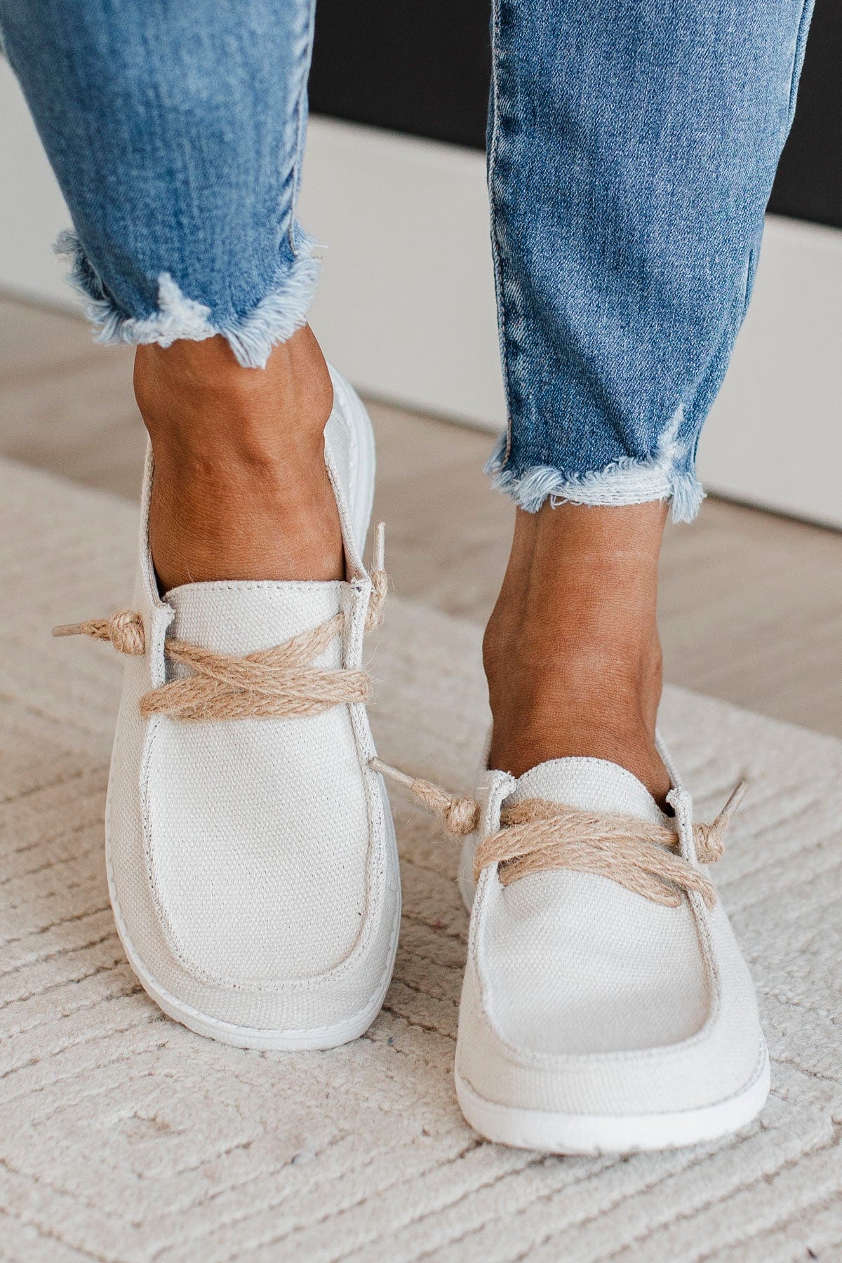 Gypsy Jazz Kayla Sneakers- Cream - Image 2