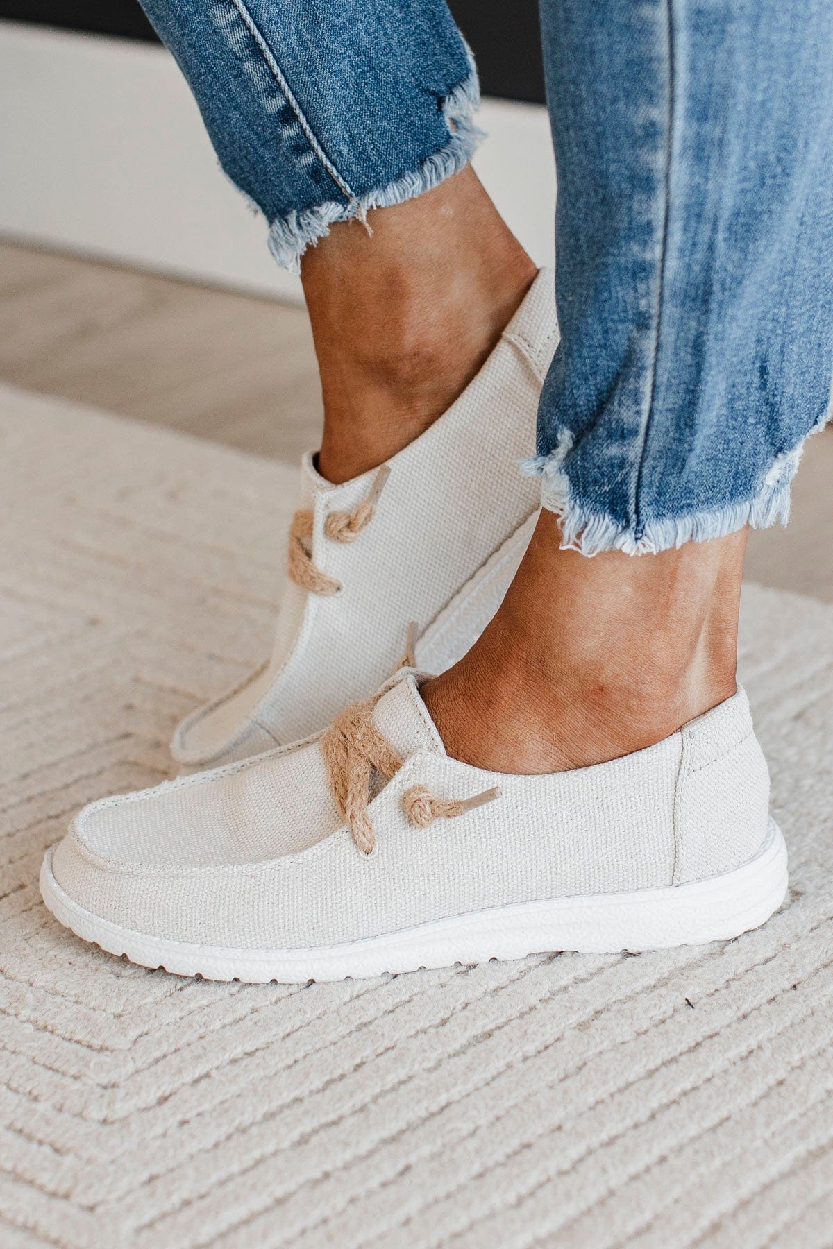 Gypsy Jazz Kayla Sneakers- Cream - Image 3