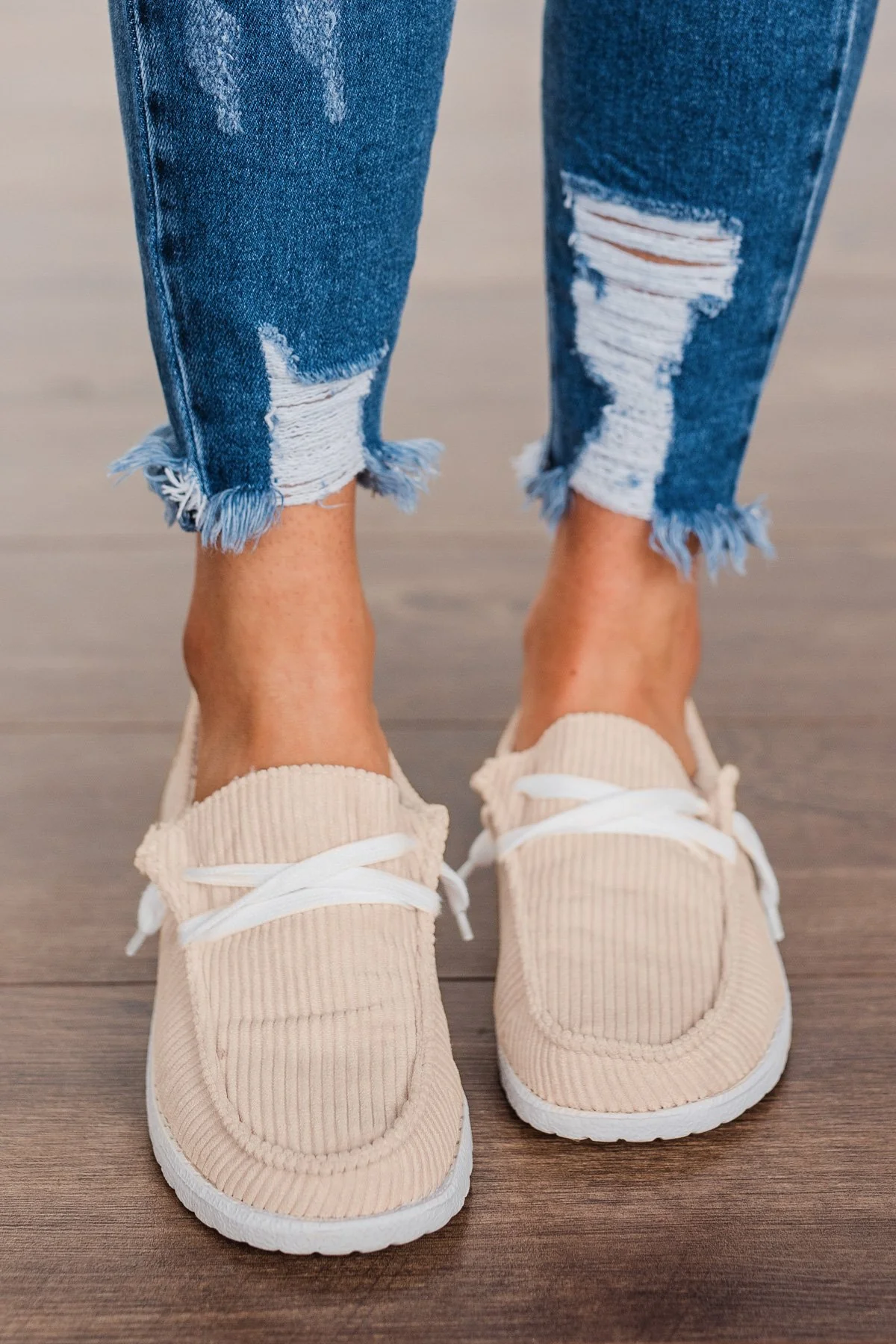 Gypsy Jazz Marcy Sneakers- Cream - Image 2