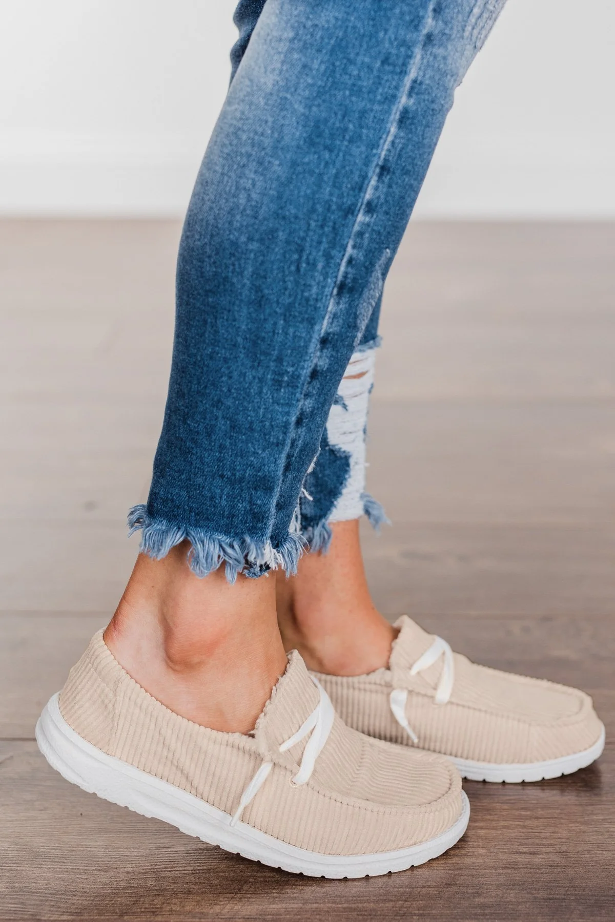 Gypsy Jazz Marcy Sneakers- Cream - Image 3