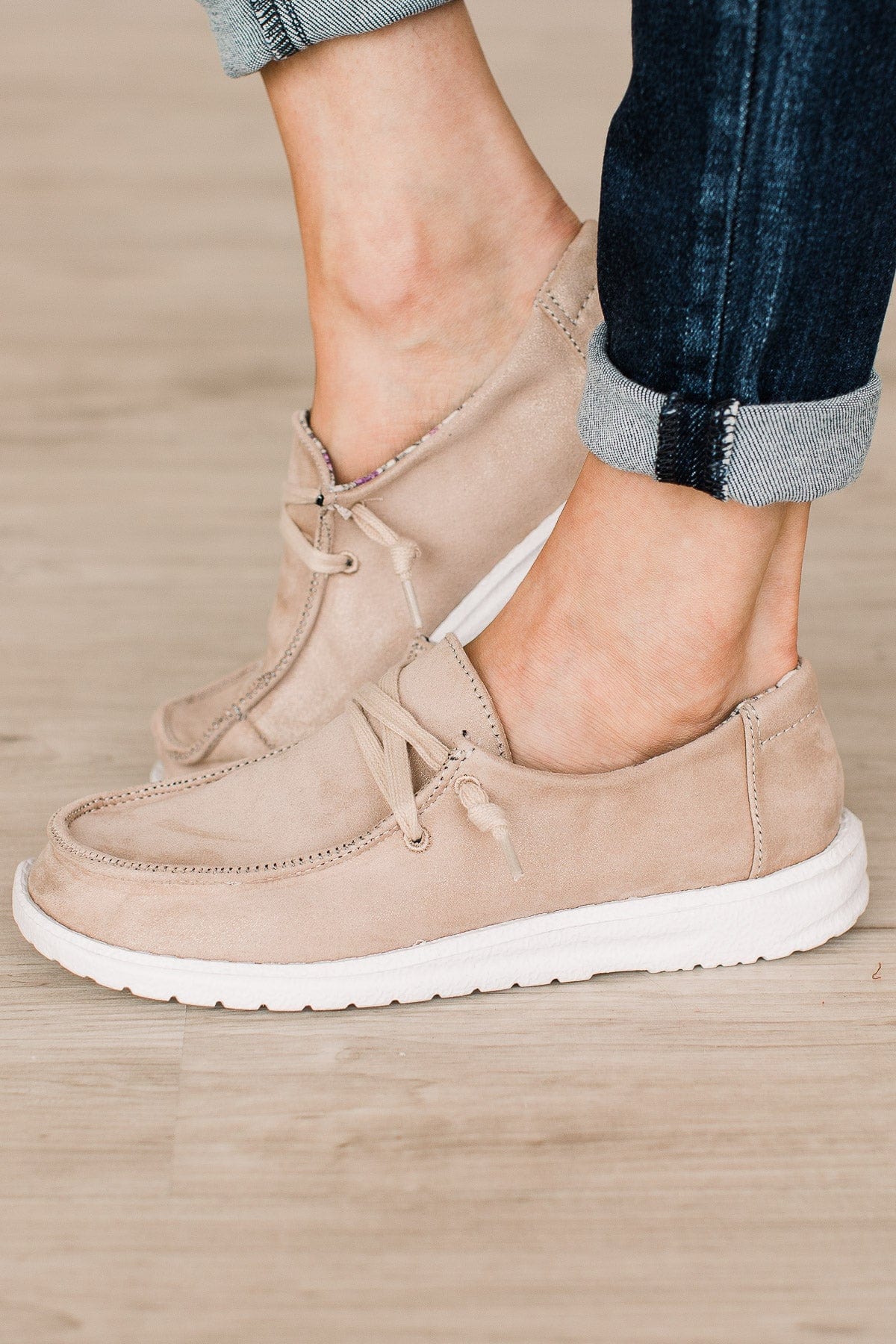 Gypsy Jazz Moonshine Sneakers- Nude - Image 2