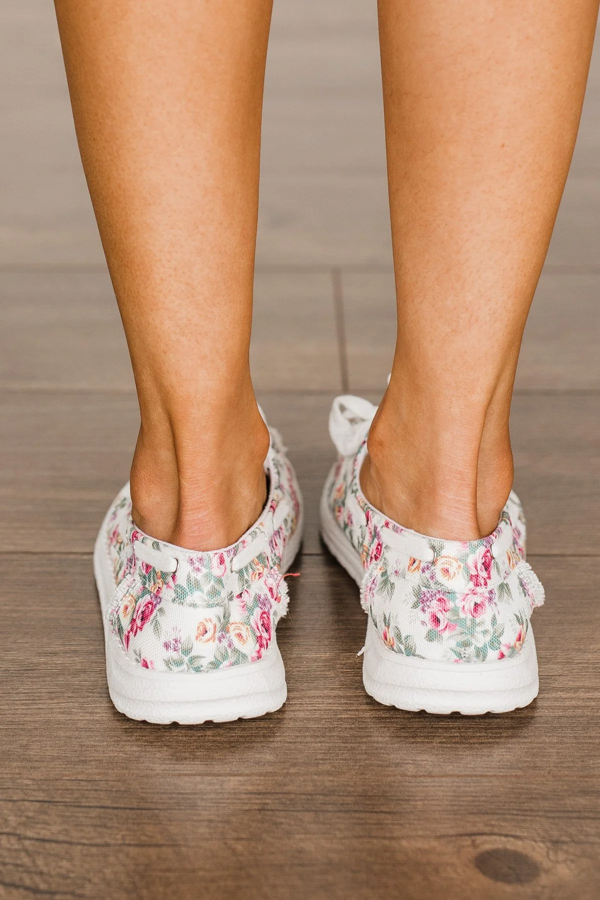 Gypsy Jazz Sail Away Sneakers- White - Image 3