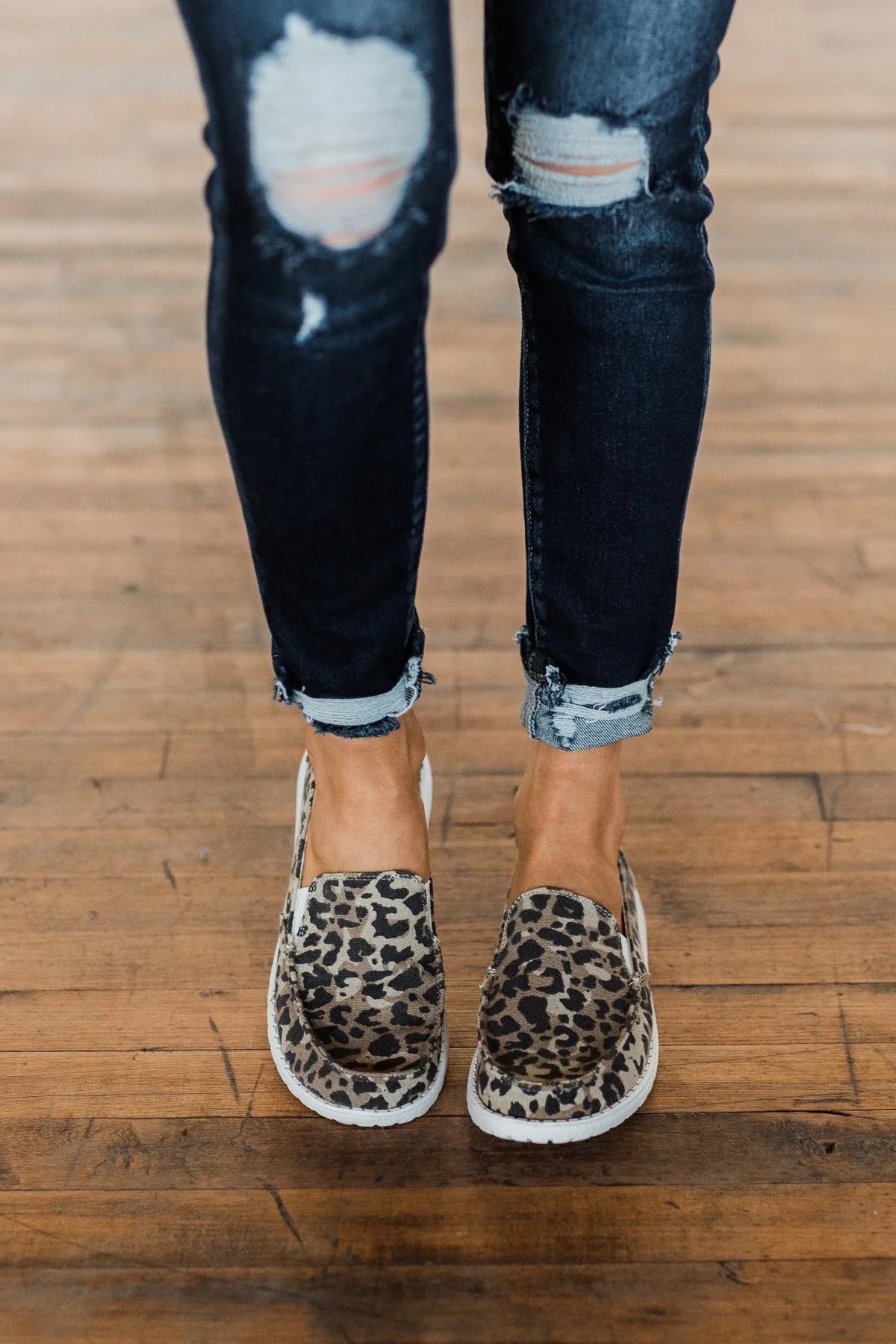 Gypsy Jazz Simi Sneakers- Leopard - Image 2