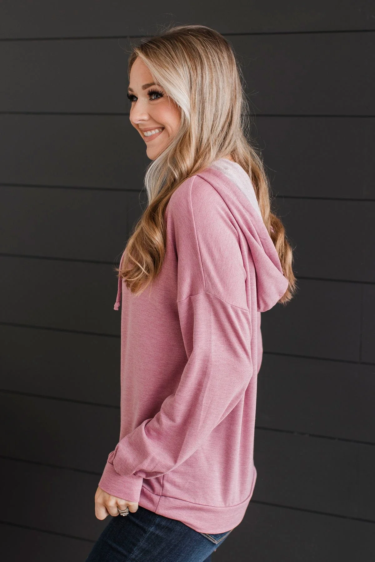 Had To Be There Hooded Top- Orchid - Image 6