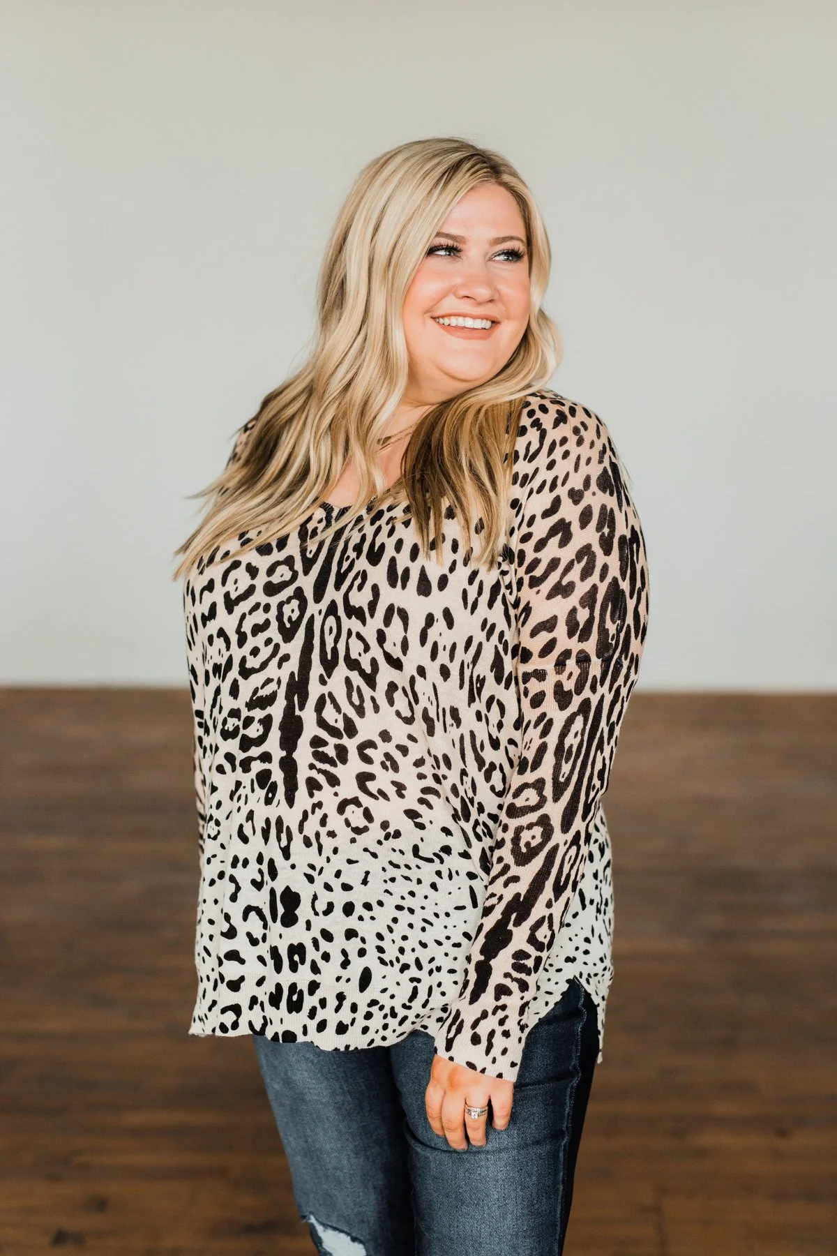Halfway To Heaven Dolman Top- Leopard - Image 5