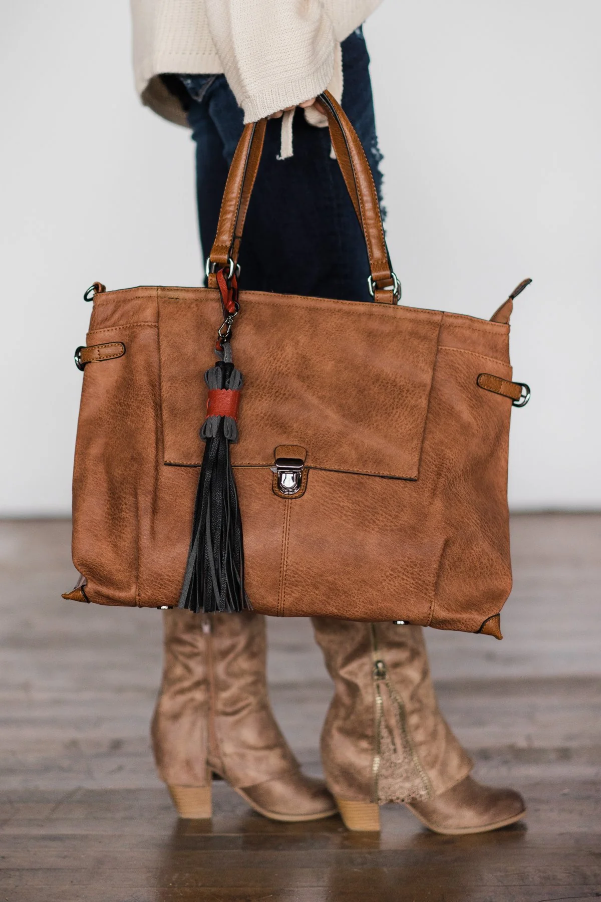 Hauls My Life Tote - Brown