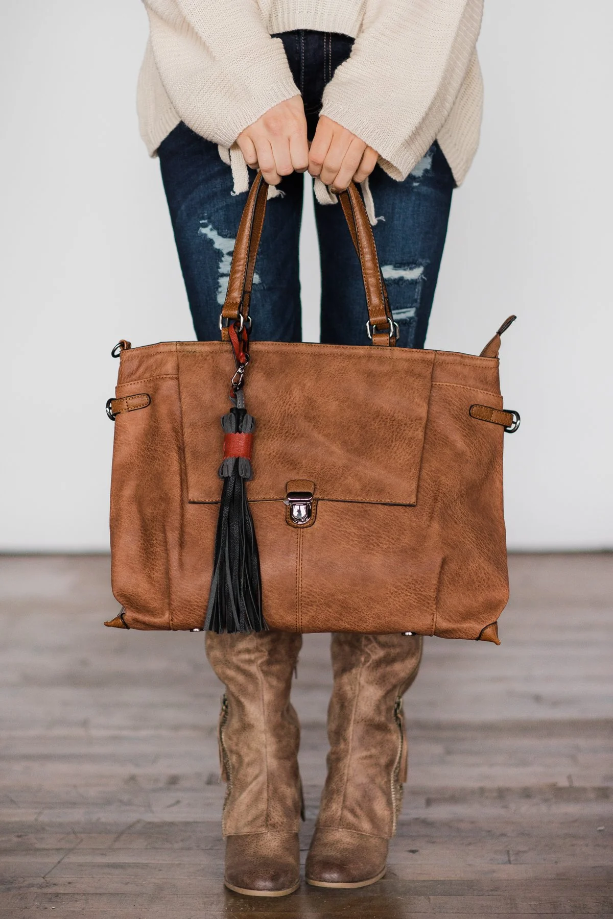 Hauls My Life Tote - Brown - Image 2