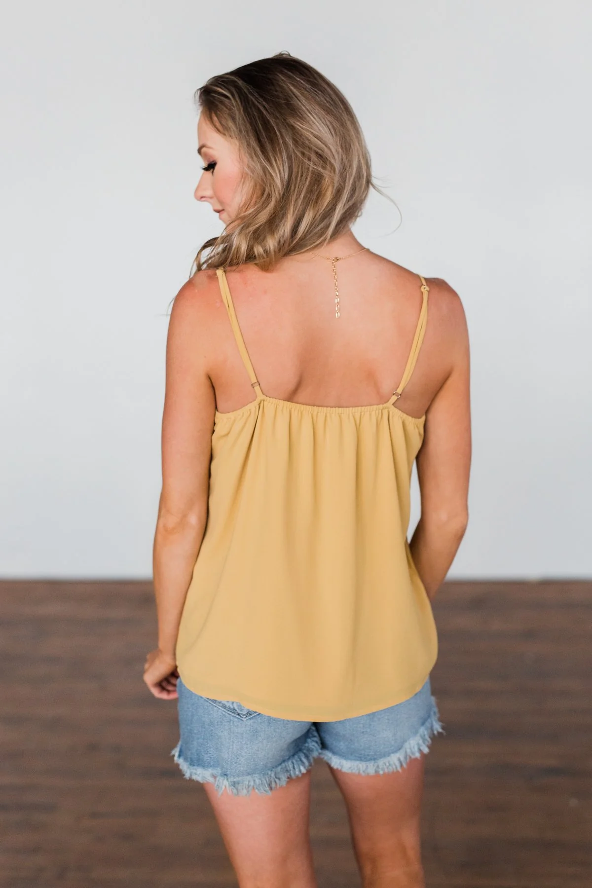 Have Me Hypnotized Tank Top- Mustard - Image 10