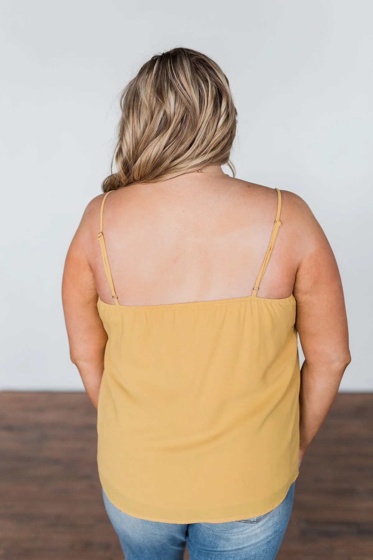 Have Me Hypnotized Tank Top- Mustard - Image 9
