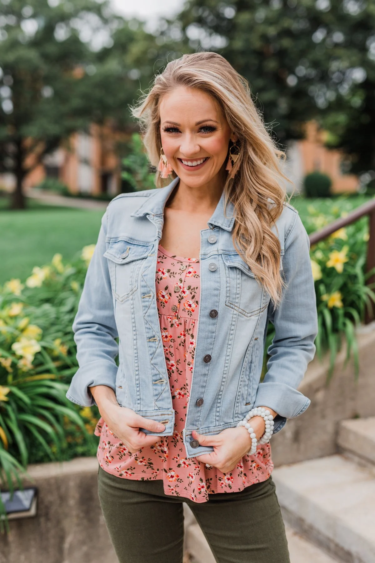 Have to Have Jean Jacket- Light Wash - Image 8