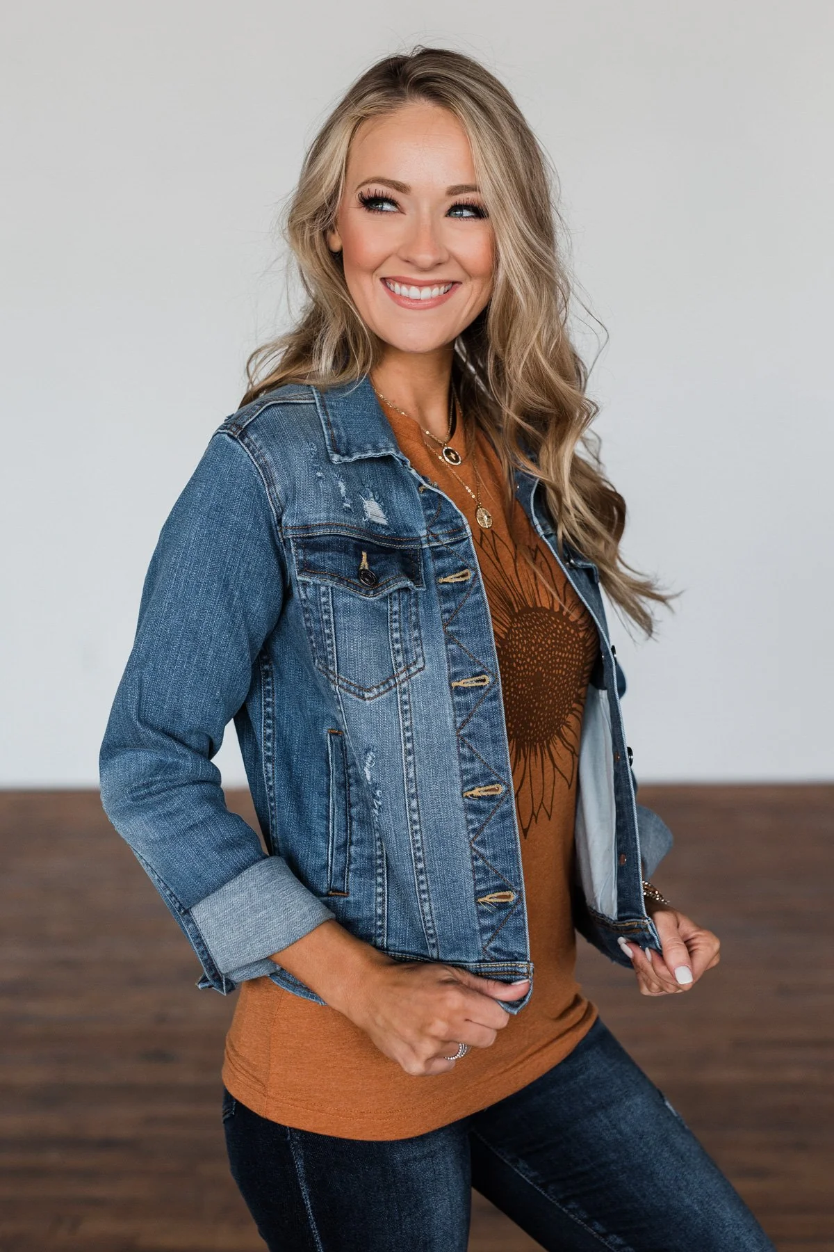 Have to Have Jean Jacket- Medium Wash - Image 5