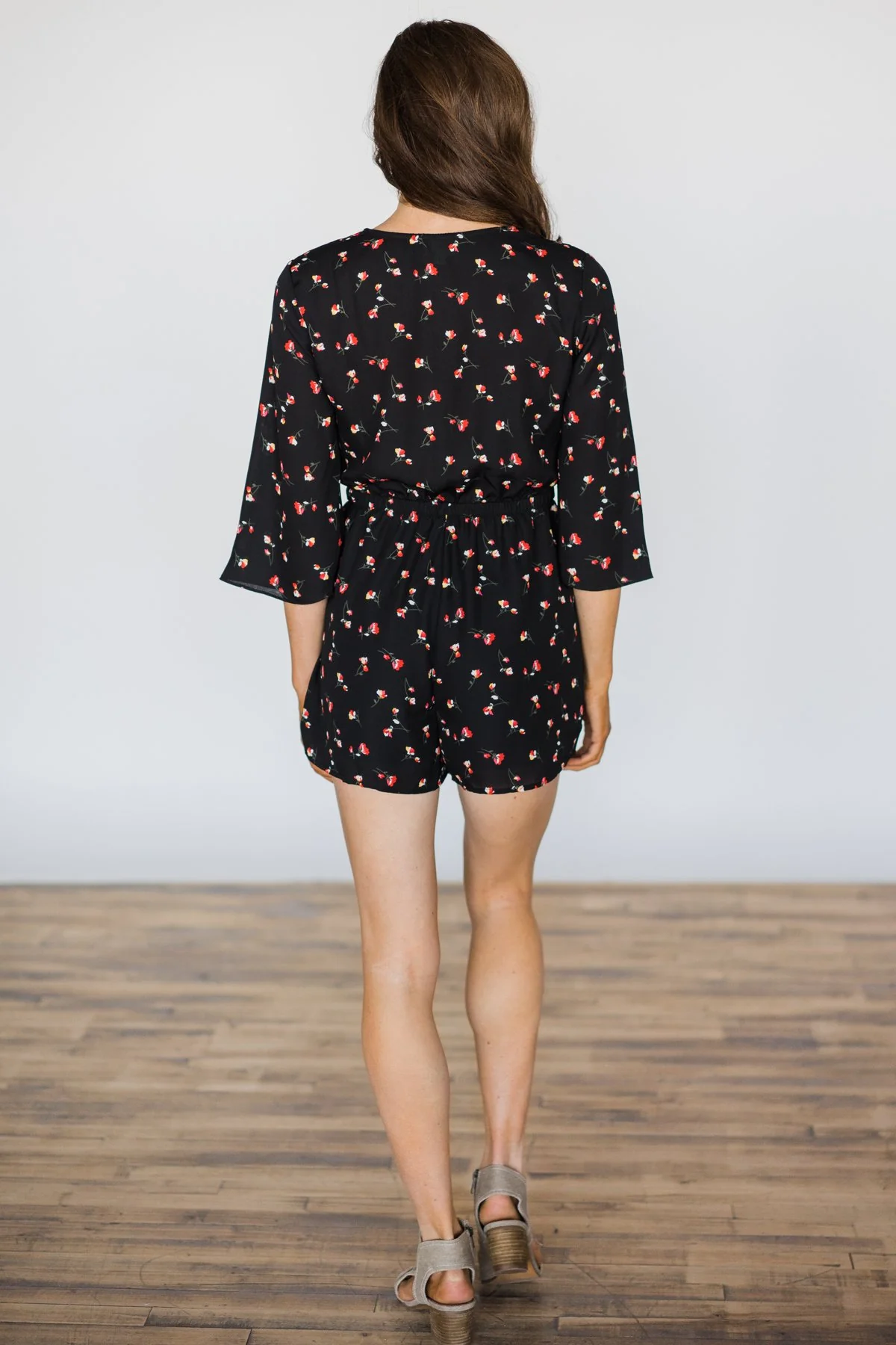 Heading Your Way Floral Romper - Image 4
