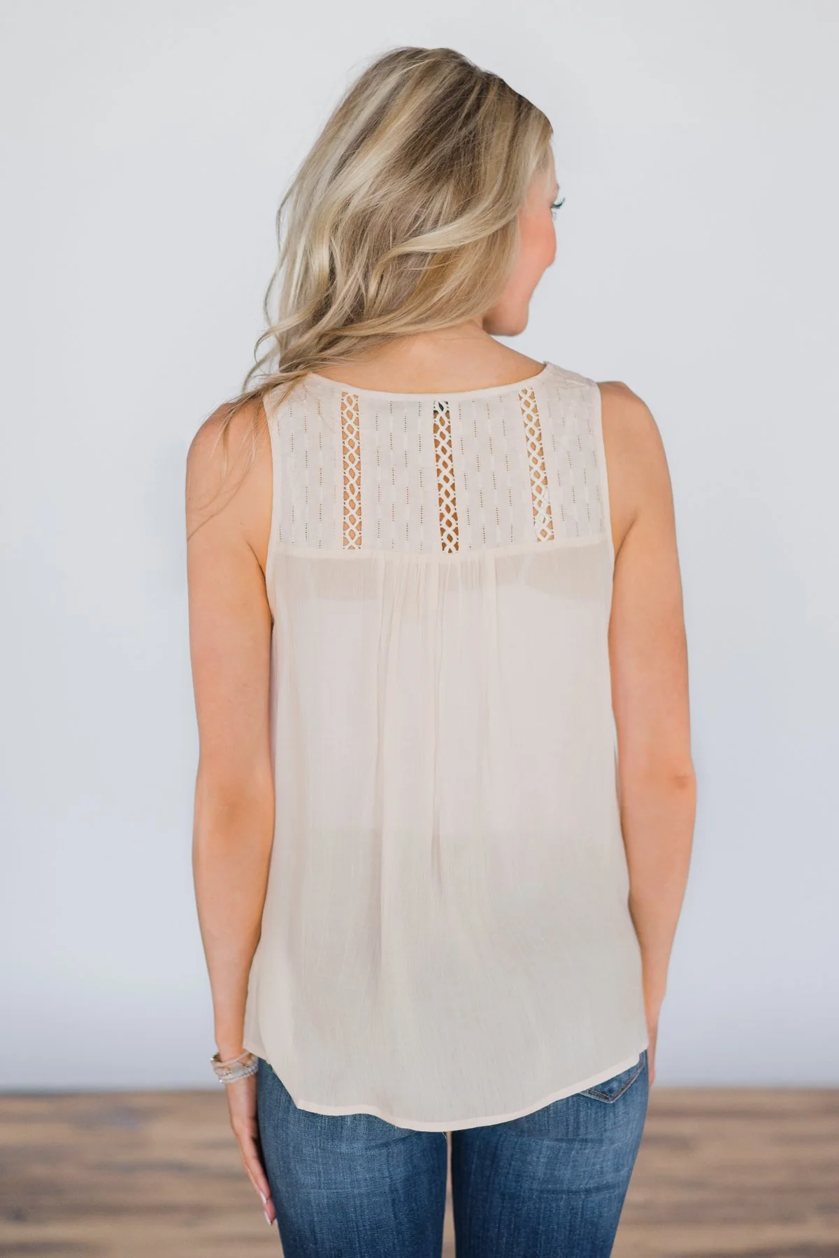 Hold You Close Blush Tank Top - Image 5