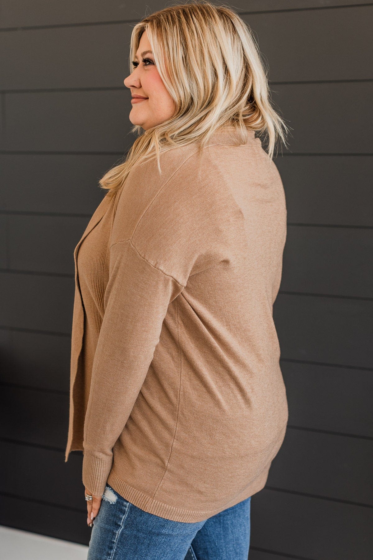 Holding On To Hope Knit Cardigan- Beige - Image 5