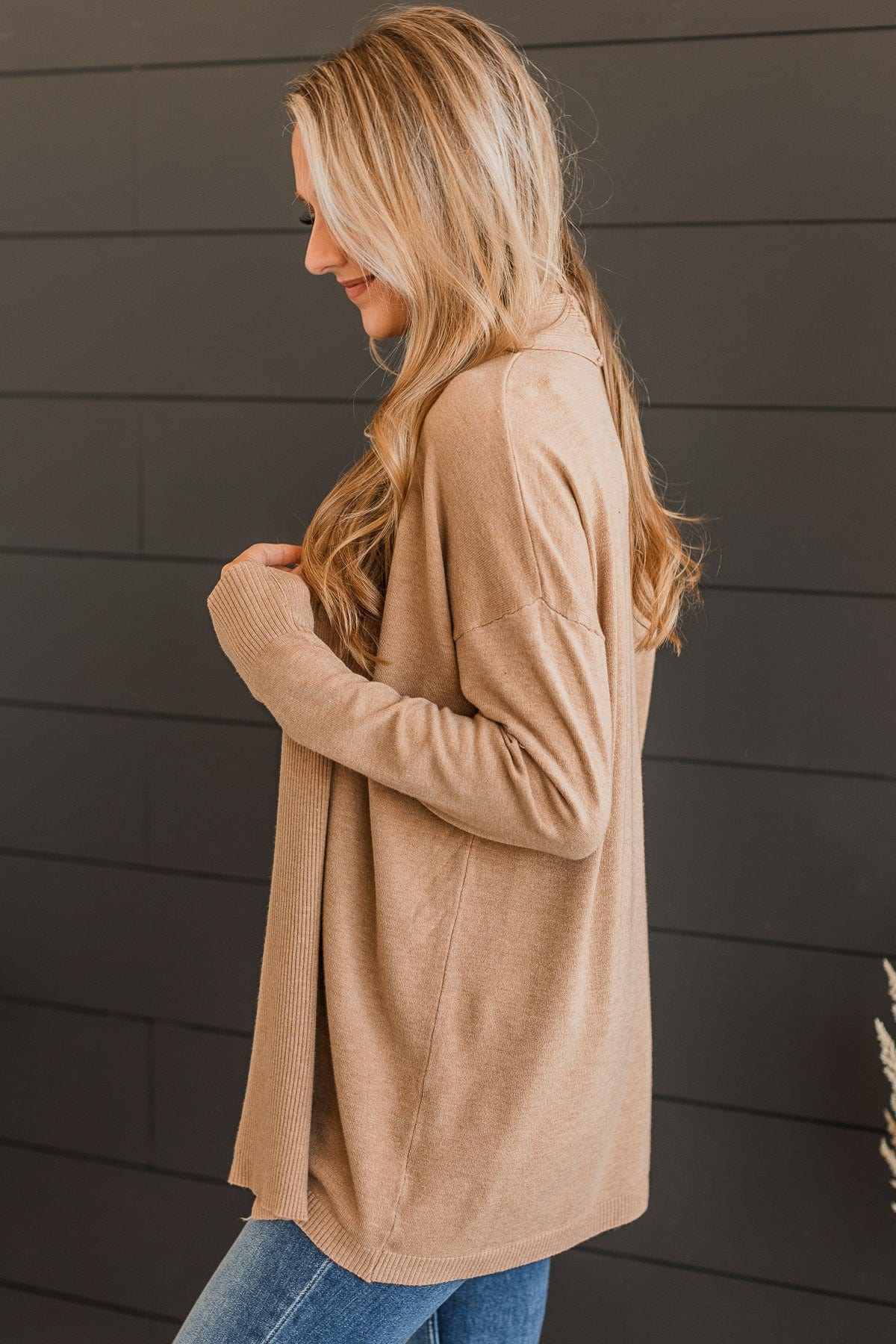 Holding On To Hope Knit Cardigan- Beige - Image 6