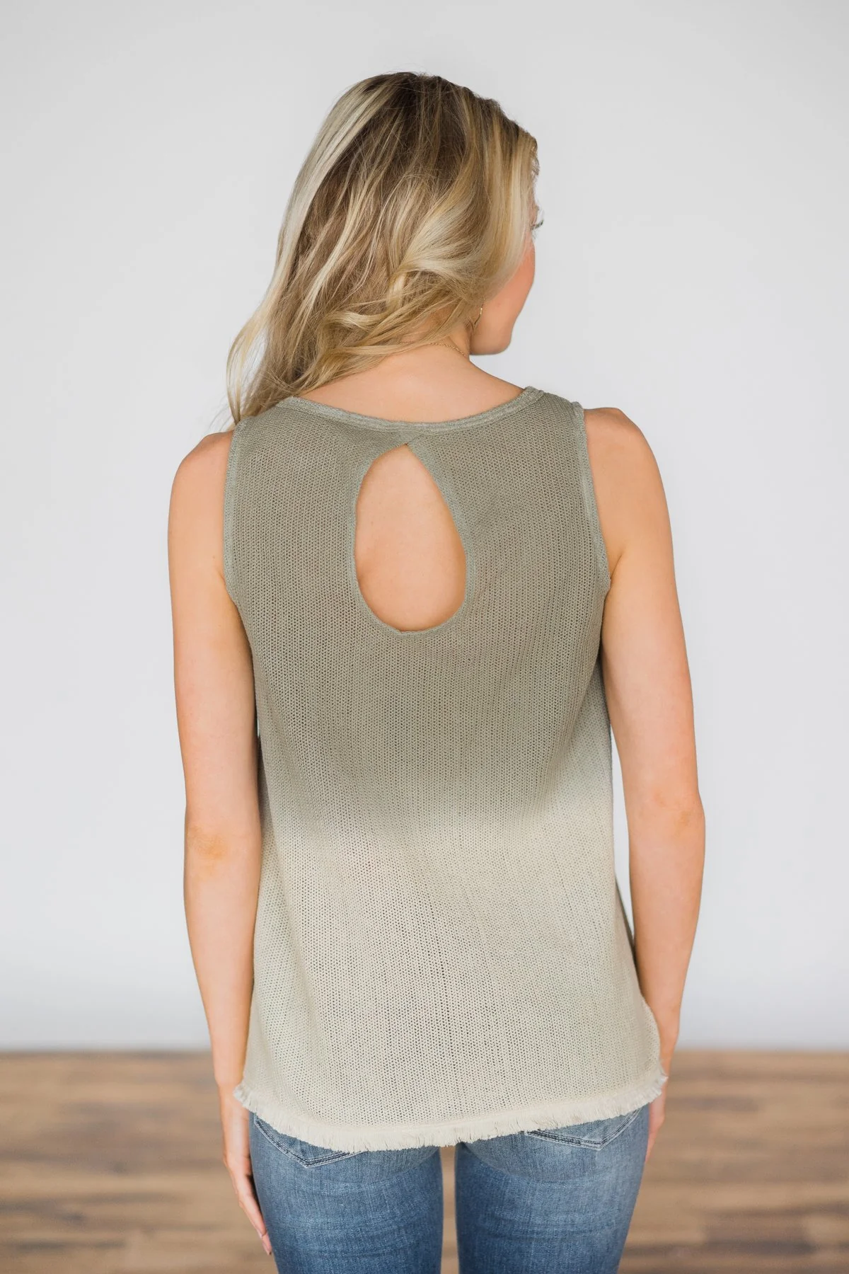 Hometown Girl Ombre Tank - Image 4
