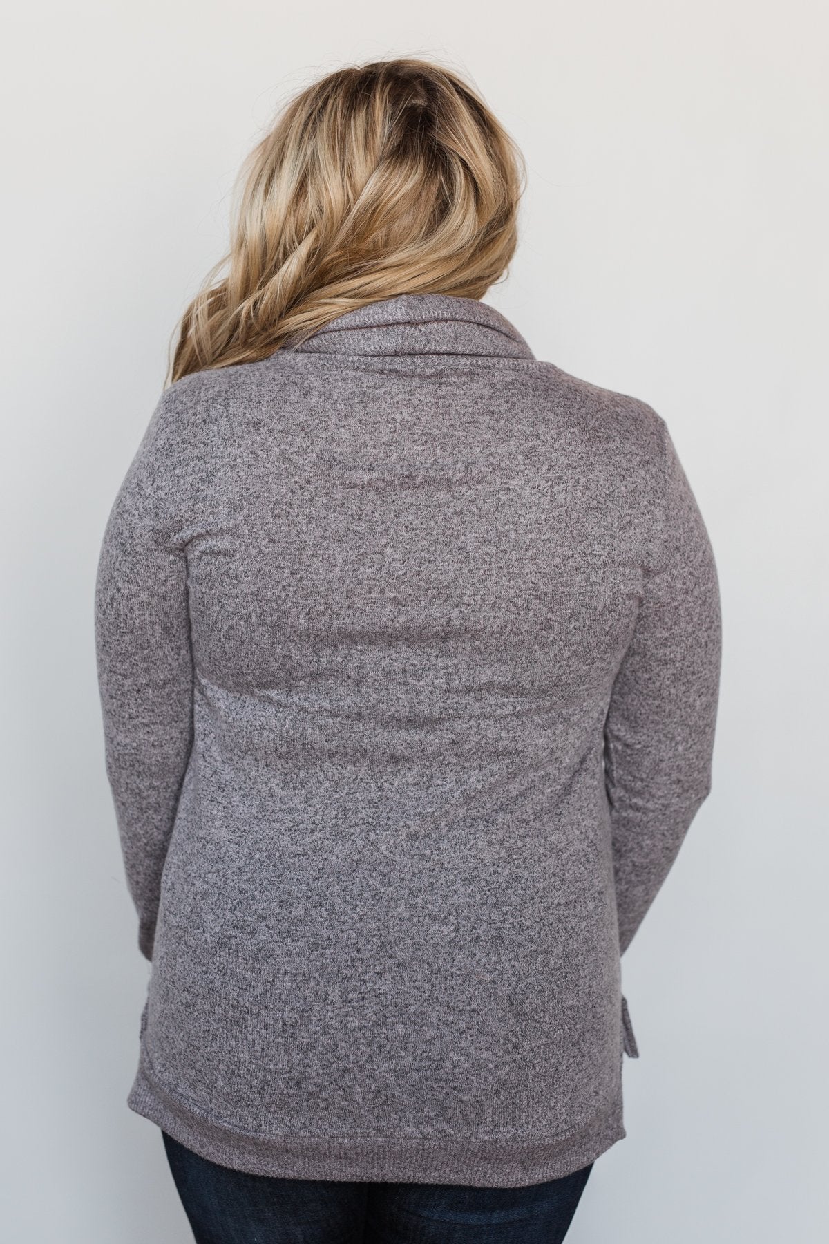 Hooked on a Feeling Cowl Neck Top - Lavender - Image 12