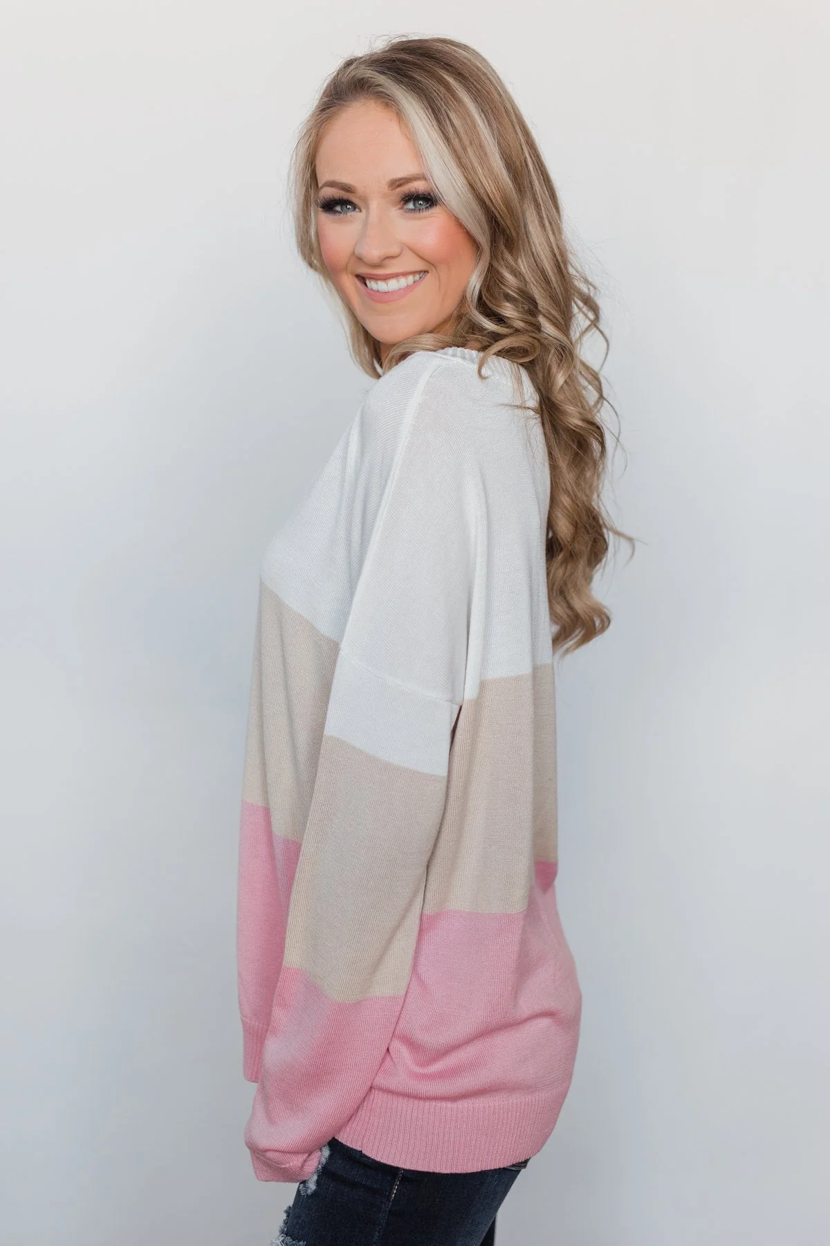 How Sweet It Is V-Neck Sweater - Neapolitan - Image 6