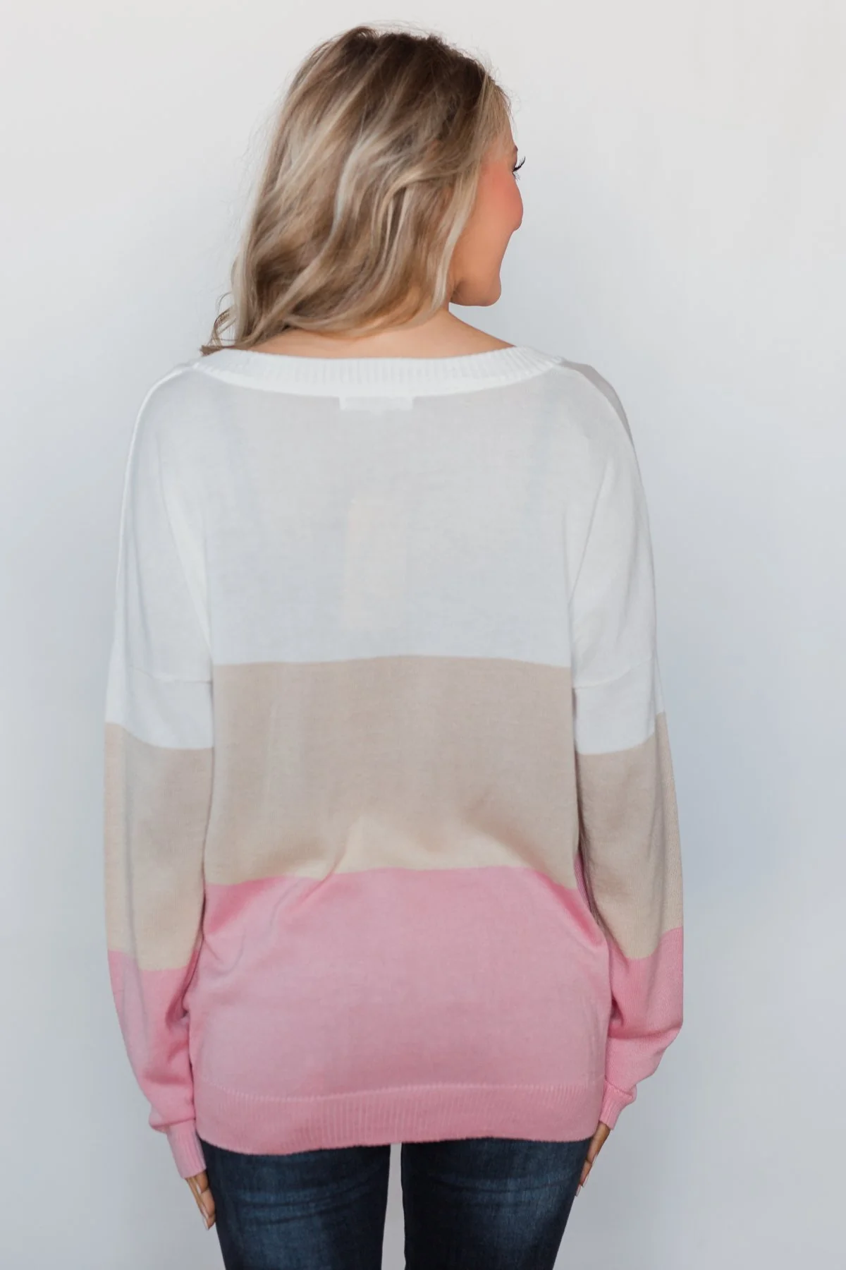 How Sweet It Is V-Neck Sweater - Neapolitan - Image 7