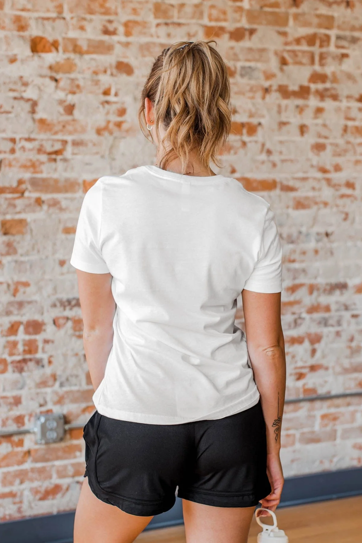 "I Run Late Everyday" Graphic Tee- White - Image 8